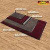 Fußmatte Türvorleger Schmutzfangmatte 80x120cm QUEEN Grau Produktbild-Vorschau 7