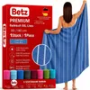 Betz Badetuch XXL Lines 90x180 cm – 100% Baumwolle, weich & Produktbild-Vorschau 1