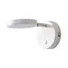 Lindby LED-Wandlampe Milow, weiß, 9,6 cm hoch, Schalter Produktbild-Vorschau 1