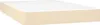 Boxspringbett mit Matratze Creme 120x200 cm Stoff Produktbild-Vorschau 5