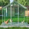 GIHAUVIA - Hühnerstall 2x2x2m Außenzaun Kleintierzaun Produktbild-Vorschau 5