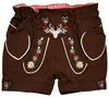 BONDI Mädchen Kunstleder Shorts Hose "Hirsch" 86855 | Braun Produktbild-Vorschau 1