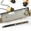 Lindby Hängeleuchte Holgar, grau, 3-flg., Holz, Metall, E27 Produktbild-Vorschau 8