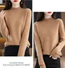 ASKSA Damen Leichter Pullover mit Stehkragen Langarm Produktbild-Vorschau 2