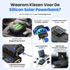 Siltcon® Powerbank Zonneenergie 20000 mAh - Solar Powerbank Productafbeelding-voorbeeld 11