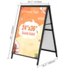SucceBuy A-frame walkway sign, 24 x 36 cali, wytrzymały Podgląd zdjęcia produktu 8