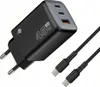45W GaN II 3A 20V QC3.0 PD3.0 USB C USB A rýchla nabíjačka Náhľad obrázku produktu 3