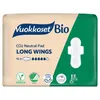 Vuokkoset biologisch extra langes Monatsbinden mit Flügeln Voir les images du produit 1