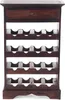 CORTEZ WINE RACK | 85x55cm(VxŠ) Dřevěný stojan na lahve se Náhled obrázku produktu 2