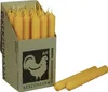 Stabkerzen aus Paraffin, 180/22 mm, Currygelb, KERZENFARM Produktbild-Vorschau 3