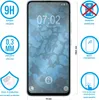 2er-Pack PhoneNatic Glas-Folie klar full-screen schwarz Produktbild-Vorschau 2