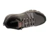A top-down view of a gray Skechers trail running shoe against a white background. Voir les images du produit