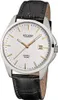 Regent F-915 Herren-Uhr Analog Quarz mit Lederarmband Datum Produktbild-Vorschau 1