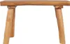 Panchina da giardino 80 cm in teak massiccio Anteprima dell’immagine prodotto 1