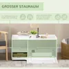 PawHut Katzenschrank für Katzentoilette Katzenklo Produktbild-Vorschau 5