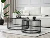 Tavolino da caffè di design IRAKLI - marmo nero / nero Anteprima dell’immagine prodotto 12