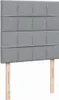 Boxspringbett mit Matratze Hellgrau 90x190 cm Stoff Produktbild-Vorschau 7