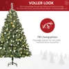 Arbre de Noël artificiel 180 cm Sapin de Noël avec Voir les images du produit 3
