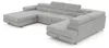 Wohnlandschaft Cordo U-Form XXL 345 cm Schlaffunktion 2 Produktbild-Vorschau 9