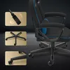 Fotel gamingowy SENSE7 Knight z tkaniny, czarno-niebieski – Podgląd zdjęcia produktu 8
