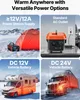 SucceBuy riscaldatore d'aria diesel 8 kW DC 12 V/24 V Anteprima dell’immagine prodotto 5
