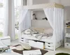 Himmelbett Marlies Massivholz Kiefer inkl.Tüll-Set Braun Produktbild-Vorschau 2
