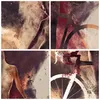 Wanduhr - Rund - Glasuhr - Körper Mädchen Fahrrad Produktbild-Vorschau 8