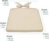 Beautissu Set di 4 cuscini per sedia Pia, 40x45 cm, Anteprima dell’immagine prodotto 2