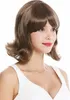 WIG ME UP Perücke kurz 50er 60er Retro Braun GFW1326-18 Produktbild-Vorschau 2