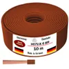 10m Aderleitung H07 V-K BR 1x6 mm² Braun Einzelader Produktbild-Vorschau 4
