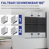 IMPTS parawan prysznicowy do wanny 140x140cm 3-częściowy Podgląd zdjęcia produktu 6