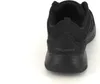 The back view of a black Skechers sneaker against a white background. Produktbild-Vorschau