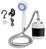 Campingdusche mit Pumpe, mobile Dusche für Camping, wiederaufladbar - ShowerPod (2) Produktbild-Vorschau