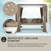 Blumfeldt Hollywoodschaukel mit Liegefunktion, 3 Sitzer Produktbild-Vorschau 2