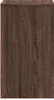 A close-up view of a wooden surface with a dark brown, oak-like grain pattern. Náhled obrázku produktu