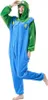 Onesie Kigurumi pigiama Super Mario Luigi costume Anteprima dell’immagine prodotto 4