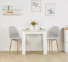Homestyle4u Essgruppe mit 2 Stühlen 3 tlg Esstisch Set Weiß Produktbild-Vorschau 13