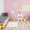 Relaxdays Kinder Schminktisch, mit Spiegel & Hocker, HBT: Produktbild-Vorschau 2