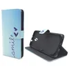 Handyhülle Tasche für Handy ZTE Blade V7 Schriftzug Smile Produktbild-Vorschau 2