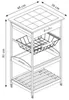 Carrello da cucina Kesper Carrello portavivande in bambù Anteprima dell’immagine prodotto 8