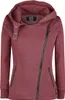 RED by EMP Damen rote Kapuzenjacke mit Kragen 3XL Produktbild-Vorschau 3