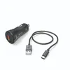 Hama Kfz-Ladeset USB USB-C QC 3.0 3A schwarz Voir les images du produit 2
