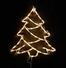 DEGAMO Fensterbild Weihnachtssilhouette Weihnachtsbaum Produktbild-Vorschau 1