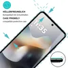 3x Schutzglas Panzerfolie Klar für Motorola Moto G56 5G Produktbild-Vorschau 2