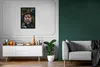 MuchoWow® MuchoWow® Gerahmtes Poster Tiger - Blumen - Produktbild-Vorschau 6