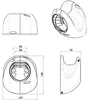 go-e Typ 2 Kabelhalter, Wandhalterung, (mit Steckergarage) Produktbild-Vorschau 3