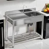 Küchenspüle Spülbecken Spültisch Gastrospüle Spülbecken Produktbild-Vorschau 1
