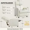 Yaheetech Fernsehsessel Relaxsessel aus Cordstoff mit Produktbild-Vorschau 5