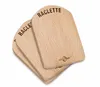 Küchenprofi Raclettebrettchen 4er-Sa. 14x9,5cm, Holz Produktbild-Vorschau 1