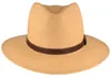 Extra breiter Panama Hut mit Leder-Garnitur von Hut-Breiter in beige Produktbild-Vorschau